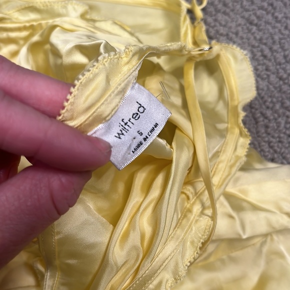 wilfred mille dress light yellow size 6 & 8 - Picture 3 of 4